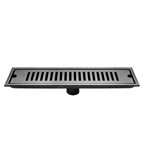 Caniveau et grille de vidange linéaire facile à nettoyer en acier inoxydable durable
