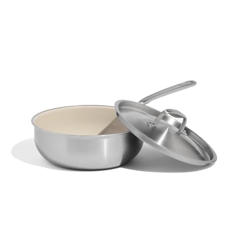 Made In 3 QT Ceramic Non Stick Saucier
