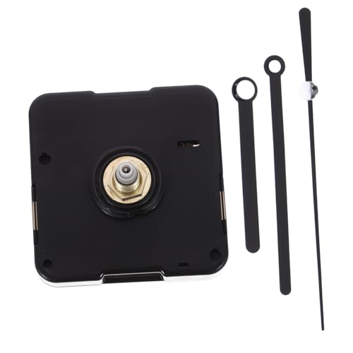 TENDYCOCO 掛け時計用 静音時計ムーブメント 軽量プラスチック針付き クラフト修理用 シンプル構造 クロックメカニズム交換パーツ