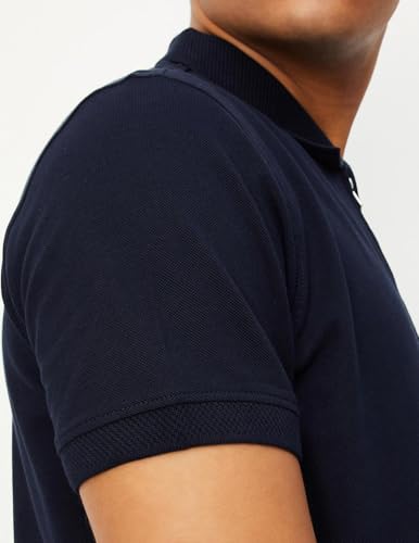 Image of Max Men Solid Slim Fit Polo T-Shirt
