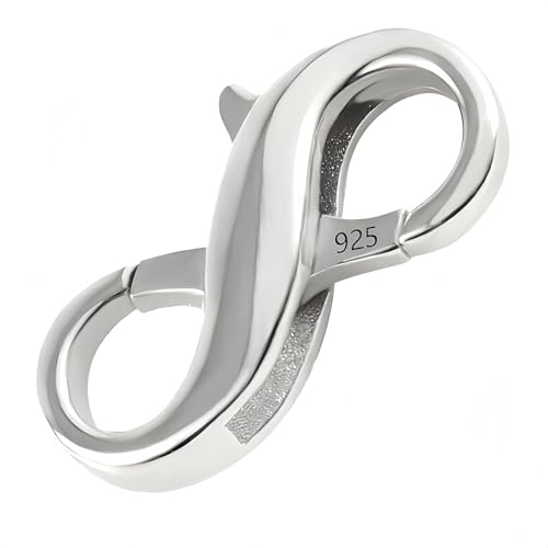 925 argent Sterling homard griffe fermoirs bijoux pour collier Ouverture, Fermoirs en Argent pour Collier, Bracelet, Cheville, Bijoux DIY, Hypoallergénique et...