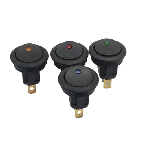 Interrupteur éclairage LED orange résistant à l'eau 20A SPST - 2