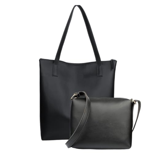 Image of Handbag Bag For Women Combo Of 2 | Tote Bag,Black