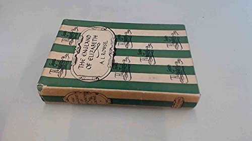 The England of Elizabeth 0333000978 Book Cover