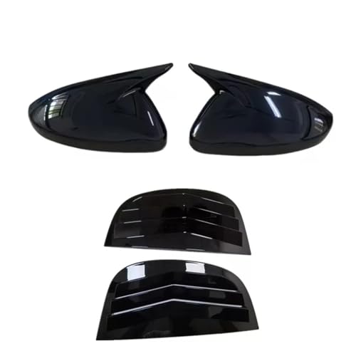 Coques rétroviseurs Peugeot 208 antibuée avec volet fenêtre arrière aérodynamique