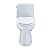 TOTO MS854114EL#01 Eco Ultramax ADA Elongated One Piece Toilet, Cotton White