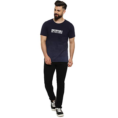 Image of CAHOOT Men's Activewear T-Shirt for Casual Wear | Crew Neck | Short Sleeve | Pull On Closure | Jersey T-Shirt Crafted with Comfort Fit for Everyday Wear