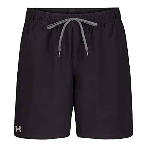 Image of Under Armour Men's Compression Lined Volley Swim Trunks, UPF 50+ Sun Protection, Drawstring Closure & Elastic Waistband