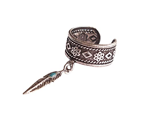 Miya Jewelry Handmade Feather Stone Ear Cuff thumb #3