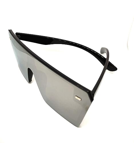 Square Oversized Sunglasses Unisex/Women/Men Big Flat Top Fashion Shield2