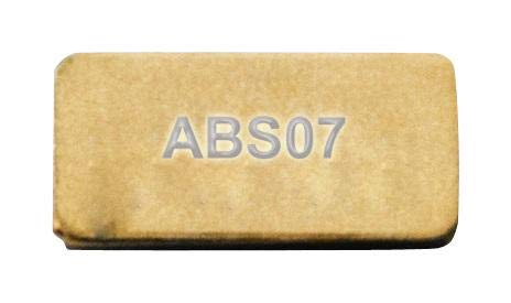 ABRACON ABS07-32.768KHZ-7-1-T Crystal, 32.768 kHz, SMD, 3.2mm x 1.5mm, 7 pF, 10 ppm, ABS07 Series