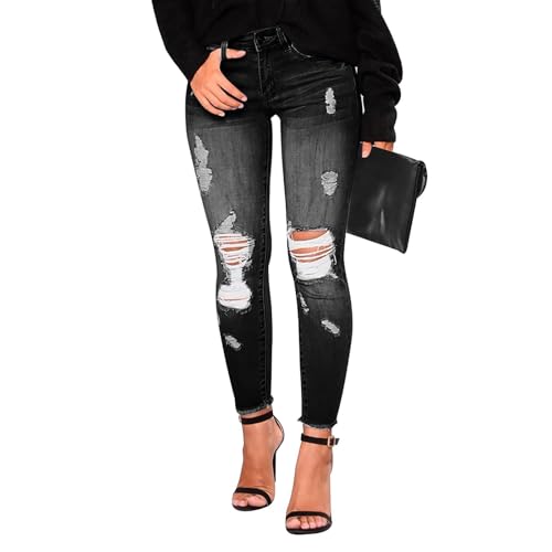 Jean boyfriend femme confortable résolvant l'inconfort du denim rigide stretch