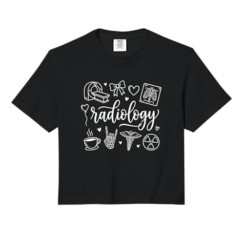 Radiologic Technologist Xray MRI Scan Tech Comfort Colors Crop Top