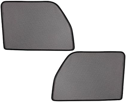 Amazon Wake ウェイク La700s 710s メッシュカーテン 日よけ インテリア 遮光カーテン 換気 車用 内装品 フロントドア 2枚 換気 車用 内装 パーツ 冬夏兼用 メッシュシェード シェイド サンシェード 紫外線対策 遮熱 遮光 ブラックメッシュ カーシェード アウトドアや