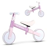 Takeeyce Toddler Balance Bike Toys for 2 Year Old Boys Girls, Baby Balance Bike with Adjustable Seat & Handlebar, No-Pedal Training Bike, Pre-School First Riding on Toys, Best Birthday Gifts for Kids