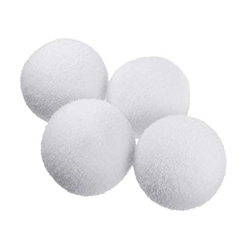 MARKETTY Spa Eliminating Ball, Filter Sponge Ball Washable Oil Absorbing Sponge Ball for Swimming Pools Bathtubs Spas Cleaning（4pack）