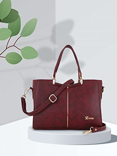 Image of EXOTIC Solid Color Hand and Sling Bag | Fasnable Bag | Shoulder Bag | Crossbody and sling Bag
