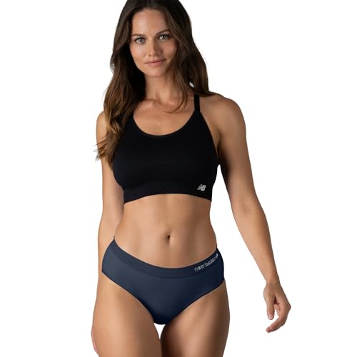 New Balance - Ropa Interior Hipsters sin Costuras para Mujer (3 Unidades), Pink...