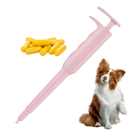 Administrador De Pastillas Para Gatos - Dispensador Ergonómico De Pastillas Para Mascotas | Herramienta Para Dar A Cachorros - Para Perros Gatos Premios Alimentación Desparasitante Viaje Cam