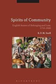 Buy Spirits of Community English Senses of Belonging and Loss, 1750-2000 — BookShops.in