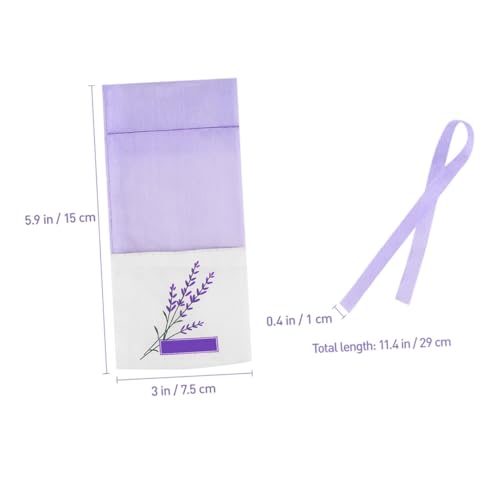 Bolsas de saquitos de lavanda 15 pcs para aromaterapia miniatura 2