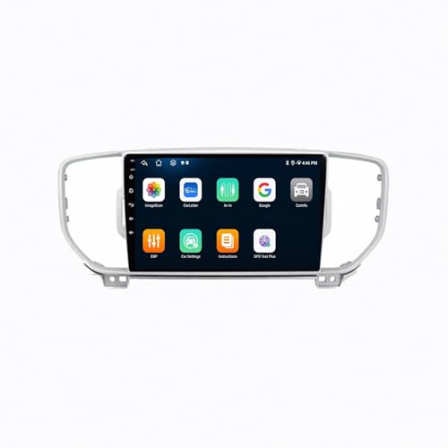 Radio de coche 2 DIN para viajar en KIA Sportage con mapas GPS y musica por Bluetooth
