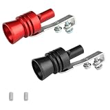 2 Stück Auspuff Sound Booster,Turbo Sound-Simulator-Pfeife,Sound...