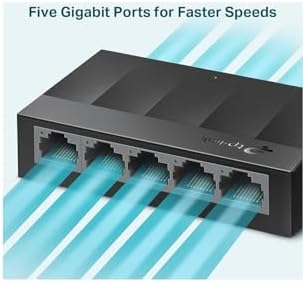 TP-Link LS1005G, Litewave 5 Port Gigabit Ethernet Unmanaged Switch - 2