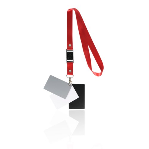 Cartão Cinza Balanço Branco 3 Em1 18% Grey Card White Balance