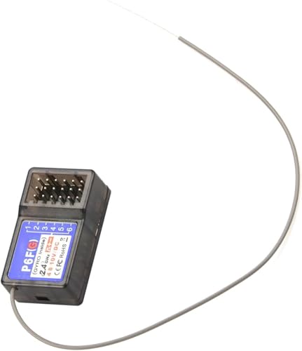 ラジコン 受信機 6 ch 送信機リモート コント ローラー for DumboRC P6FG 2.4 受信機ジャイロ RC X6 のため