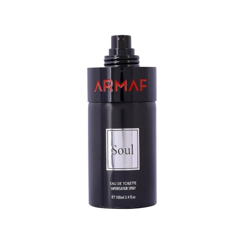 Image of Armaf Soul Eau De Toilette (EDT) - 100ML | Citrus Aromatic Fragrance | Woody & Musky Notes | Aluminium Bottle | Light in weight 170g | Non-Breakable | Long-Lasting Daily Wear | Perfume for Men