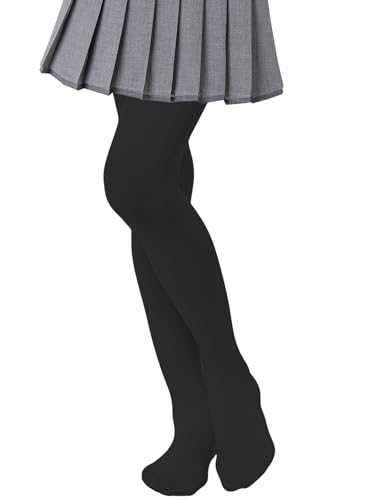 Kiench Girls Tights for Kids Teens School Uniform Ballet Dance Tights Pack of 32