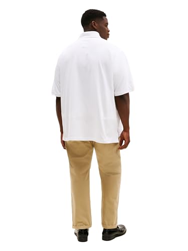 Image of Tommy Hilfiger Men's Big & Tall Short Sleeve Cotton Pique Shirt in Classic Fit
