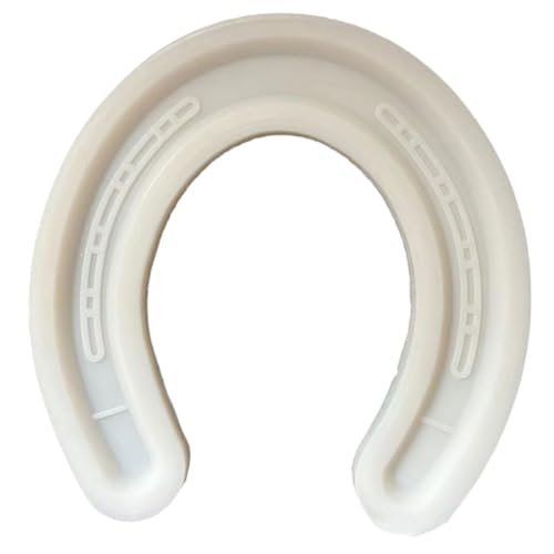 HAPINARY Moule en Silicone Blanc de Fer à Cheval pour DIY et Artisanat, Facile à Démouler Entretenir, pour Créations de Bougies et Résine