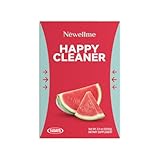 NEWELLME Happy Cleaner Superfood Powder – Sugar-Free Watermelon Drink Mix, Antioxidant & Digestion Support, Vegan, Non-GMO, Gluten-Free, 14 Packets