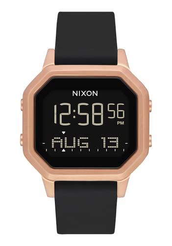 Nixon Siren SS Womenfs Water-Resistant Digital Watch (36mm. Ultra-Soft Silicone Band)