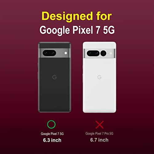 Image of Amazon Brand - Solimo Mobile Cover for Google Pixel 7 5G (Silicone Plum)