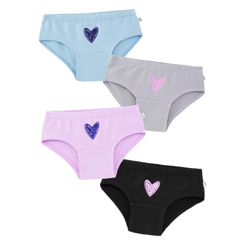 Image of YouGotPlanB Cotton Briefs for Girls | Ages 1-16 | Everyday Panties for Girls | Gentle Waistband | Skin-Friendly | Secure Fit