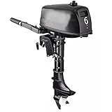 Uso conveniente: el motor externo tiene un sistema de CDI, es muy fácil de iniciar manual. Fácil tapa del motor de extracción con pestillo de pulsador para acceso al motor instantáneo.