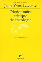 Dictionnaire critique de théologie 2130529046 Book Cover