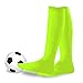 Athletic Cushioned Sports Socks for Adult Women Softball Baseball Soccer Socks 3-Pairs (Medium (9-11), Neon Green)