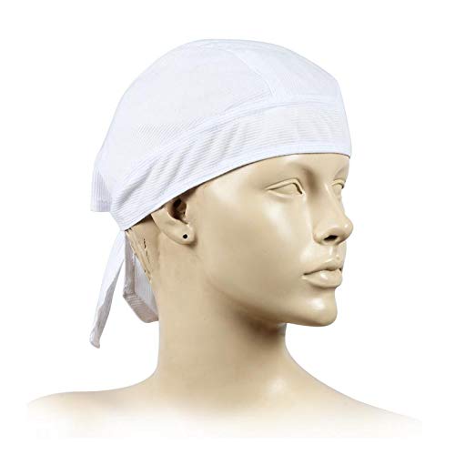BISMAADH Doo Rags Skull Cap Beanie Dew Chemo Cap Sweat Wicking Helmet Liner- for Men and Women Motorcycle Cycling