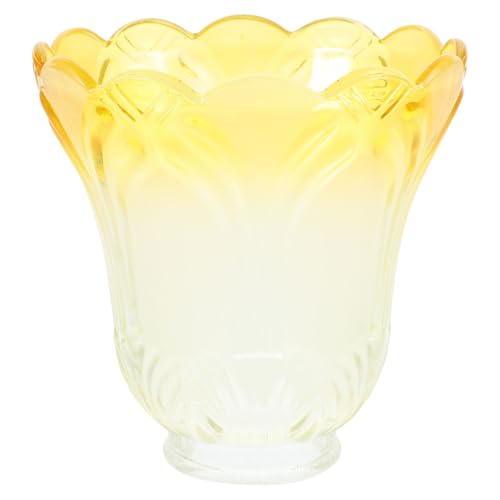 Abat-jour en verre pour luminaire de salle à manger chaleureuse et cosy