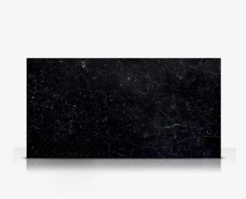 LuxuryQuarry® – Planche à découper en marbre noir 45×35 cm – Planche à fromage & plateau de service – Luxe, durable et hygiénique