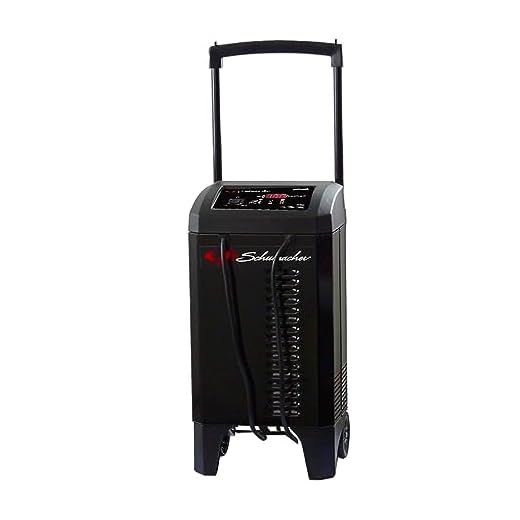 Schumacher SC1400 6/12V Wheeled Fully Automatic Battery Charger and 200/300A Engine Starter