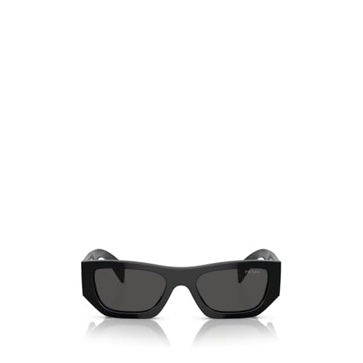 Óculos de Sol Prada Signature Preto PRA01S 16K08Z-53
