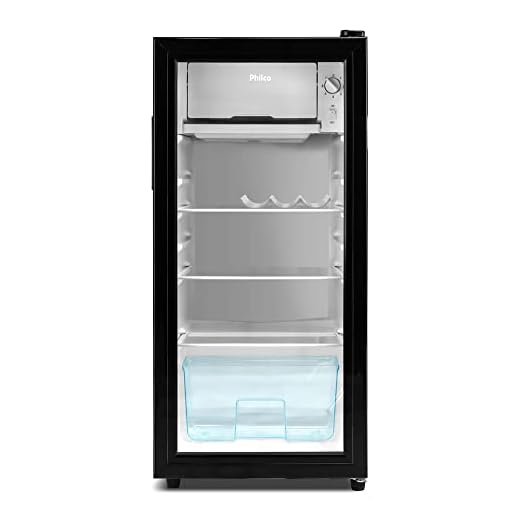 Frigobar Philco PFG105PG Vidro Duplo 7 Níveis 85L 127V