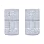 Silver Double Throw Latches