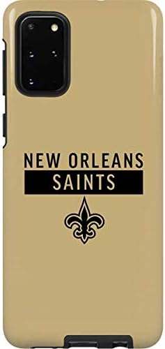 Skinit Pro Phone Case Compatible with Galaxy S20 Plus - Officially Licensed NFL New Orleans Saints Design