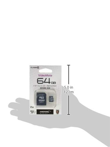 Amazon | HIDISC VideoMate microSDXCカード 64GB CLASS10 UHS-1対応